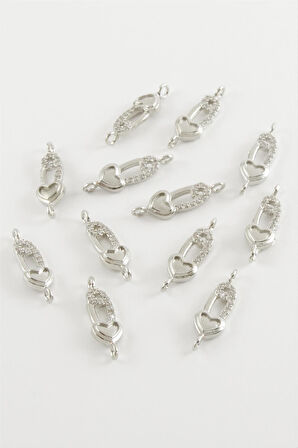 Çengel Zirkon Taşlı Bileklik Aparatı 1 Adet