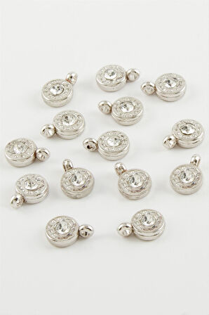 Taşlı Kolye Ucu Aparat 1 Adet