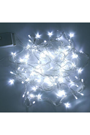 Beyaz Renkli Led Işık 10 Metre