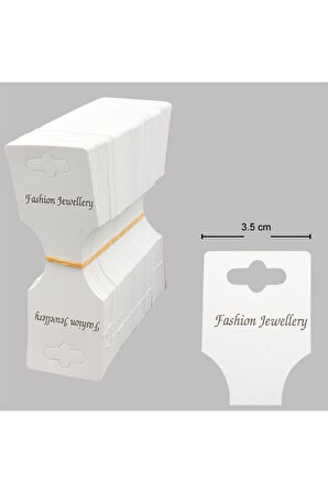 Oval Kesim Kolye Kartı