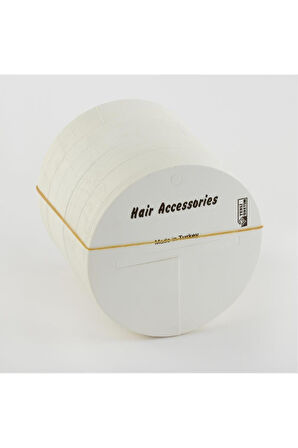 Yuvarlak Saç Aksesuar Kartı