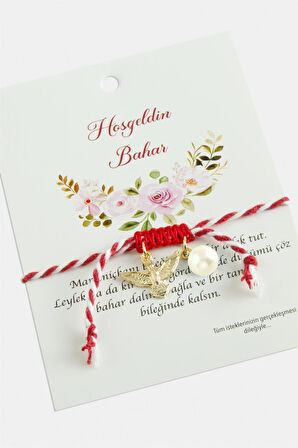 Anka Kuşu Nazar Marteniçka Makrome İp Bileklik