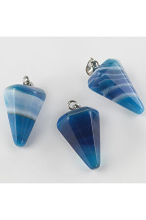 Akik Pandül Doğaltaş Kolye Ucu