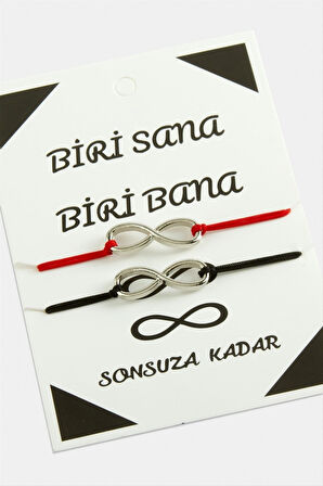 2 Adet Sonsuzluk İp Bileklik