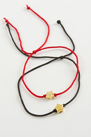 2 Adet Yıldız İp Bileklik