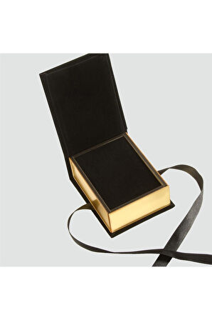 Kurdale Kadife Ahşap Lüx Set Kolye Kutusu