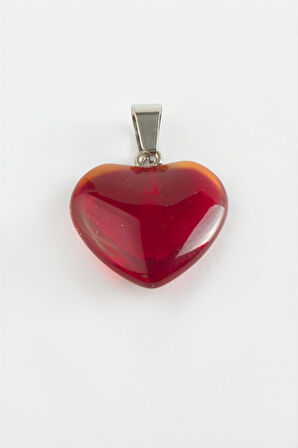 Kuvars Kalpli Doğaltaş Kolye Ucu