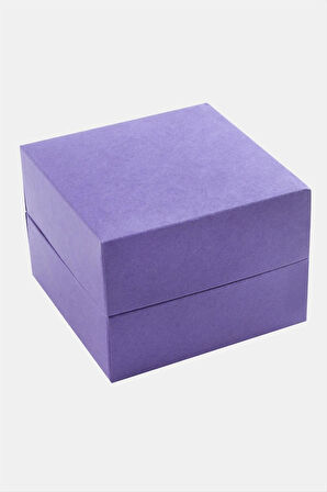 Mor Renkli Saat Kutusu