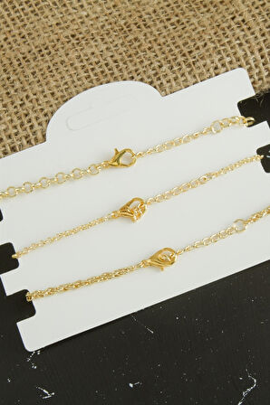 3 Adet Papatya Trend Zincir Bileklik