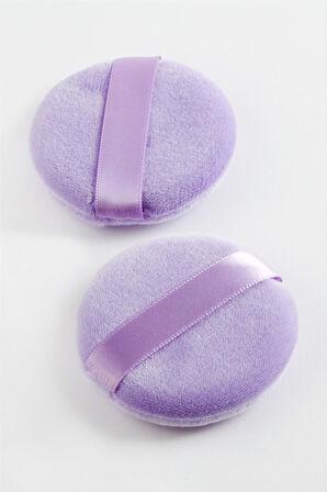 2 Adet Yuvarlak Makyaj Süngeri