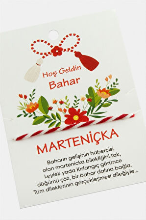 Marteniçka İp Bileklik