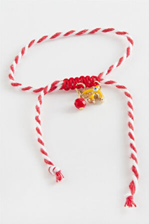 Kırlangıç Kristal Marteniçka Makrome İp Bileklik