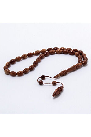 Oymalı İri Arpa Kesim Kuka Tesbih 8mm