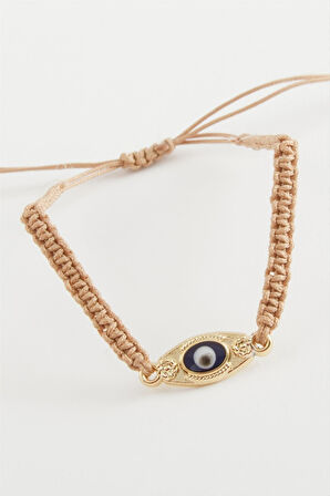 Nazar Makrome Örgülü Bileklik