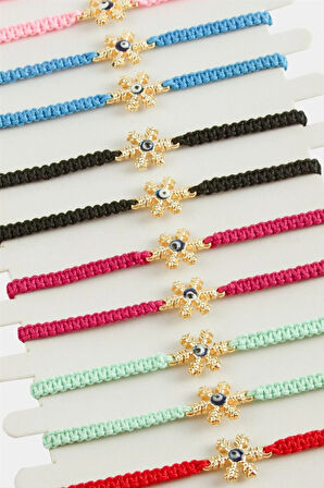 Kartanesi Makrome Örgülü Bileklik