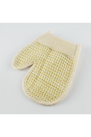 Parmaklı Eldiven Vücut Lifi ve Kese