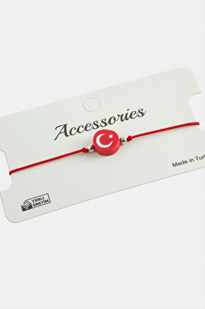 Ay Yıldız İp Bileklik