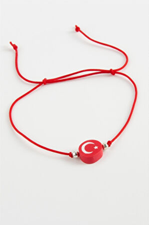 Ay Yıldız İp Bileklik