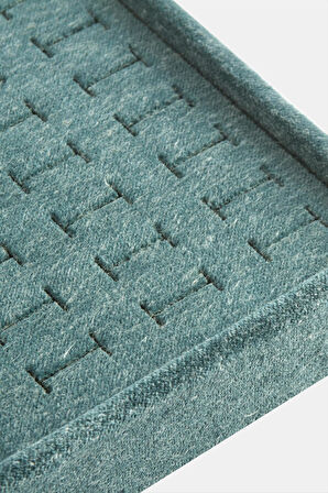 Yatay Anfora Kumaş Batırmalı Yüzük Tablası