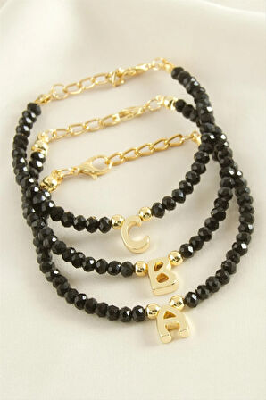 Harfli Kristal Trend Bileklik