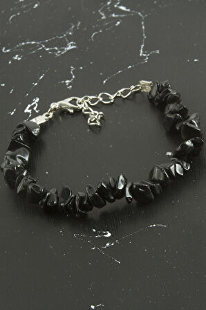 Onix Kırık Doğaltaşlı Bileklik