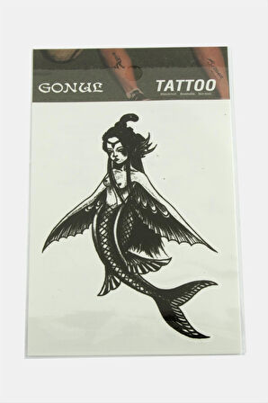 Deniz Kızı Tattoo Dövme Sticker