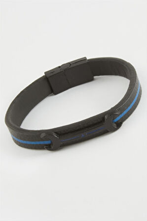 Anahtar Mıknatıslı Suni Deri Bileklik