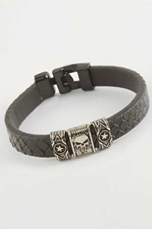 Kuru Kafa Kaliteli Suni Deri Bileklik