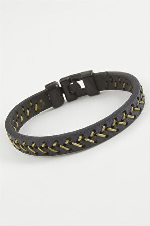 İpli Kaliteli Suni Deri Bileklik