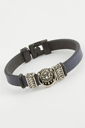 Osmanlı Bayrağı Kaliteli Suni Deri Bileklik