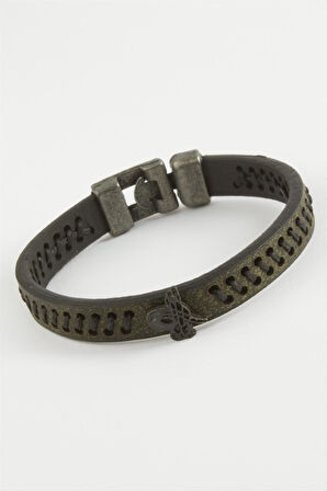 Tuğra Kaliteli Suni Deri Bileklik