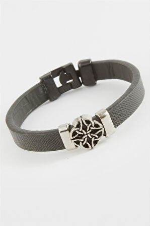 Çiçek Kaliteli Suni Deri Bileklik