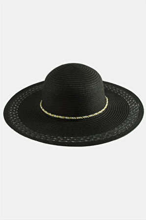 Örgülü Hasır Şapka