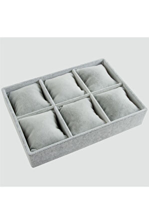 6'lı Anfora Kumaş Yastıklı Tabla