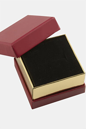 Sarı Şeritli Yüzük Kutusu