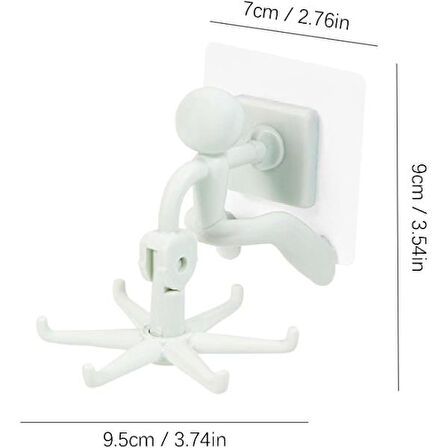 Döner Başlı Rambo Askılık