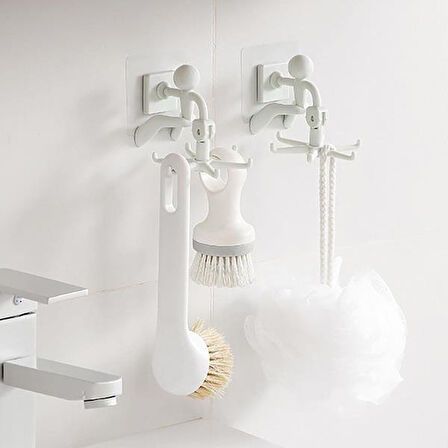 Döner Başlı Rambo Askılık