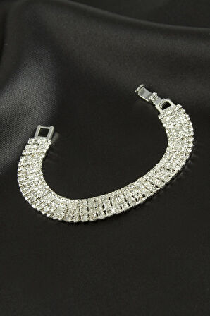 4 Sıra Taşlı Suyolu Bileklik