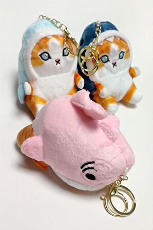 Kedi Peluş Anahtarlık