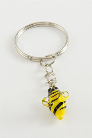 Arı Cam Anahtarlık