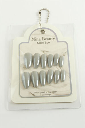 Mina Beauty Kedi Gözü Takma Tırnak