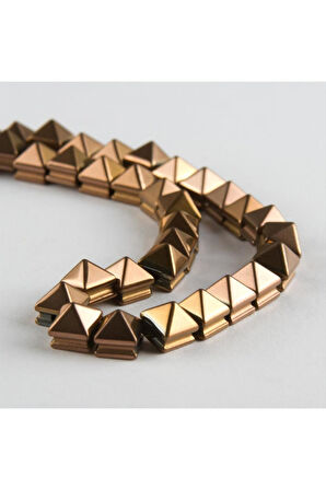 Makromelik Hematit Taşı 8 mm