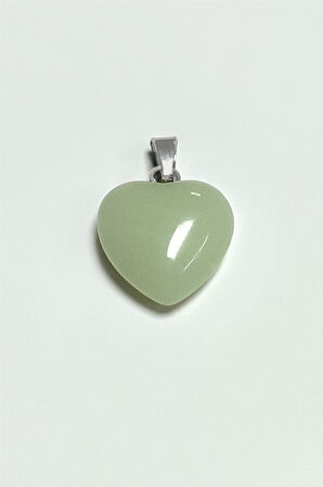 Fosfor Kalpli Doğaltaş Kolye Ucu Küçük 1,5 cm