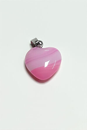 Akik Kalpli Doğaltaş Kolye Ucu Küçük 1,5 cm