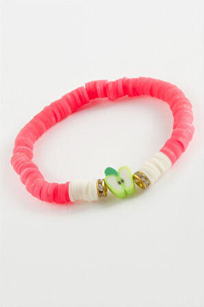 Meyve Fimo Boncuk Bileklik