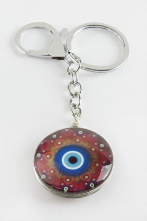 Nazar Cam Anahtarlık