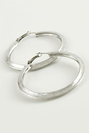 Üçgen Halka Küpe 5,5 cm