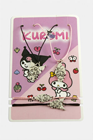 Best Friends Arkadaş Deri Set Kolye