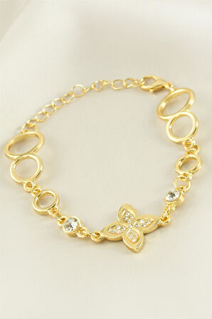 Çiçek Taşlı Bileklik