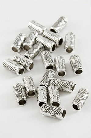 Çizgili Silindir Tesbih Ara Aparatı 50 Gram